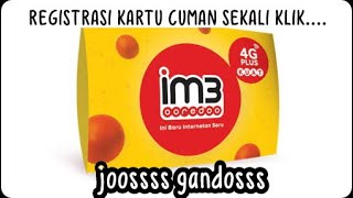 REGISTRASI KARTU INDOSAT TANPA NIK DAN KK SEKALI KLIK LANGSUNG AKTIF BISA TELFON BISA SMS..