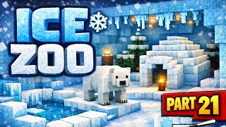 I Built an Ice Zoo with Polar Bear 🐻‍❄️ | Block Craft 3D Part 21 screenshot 4