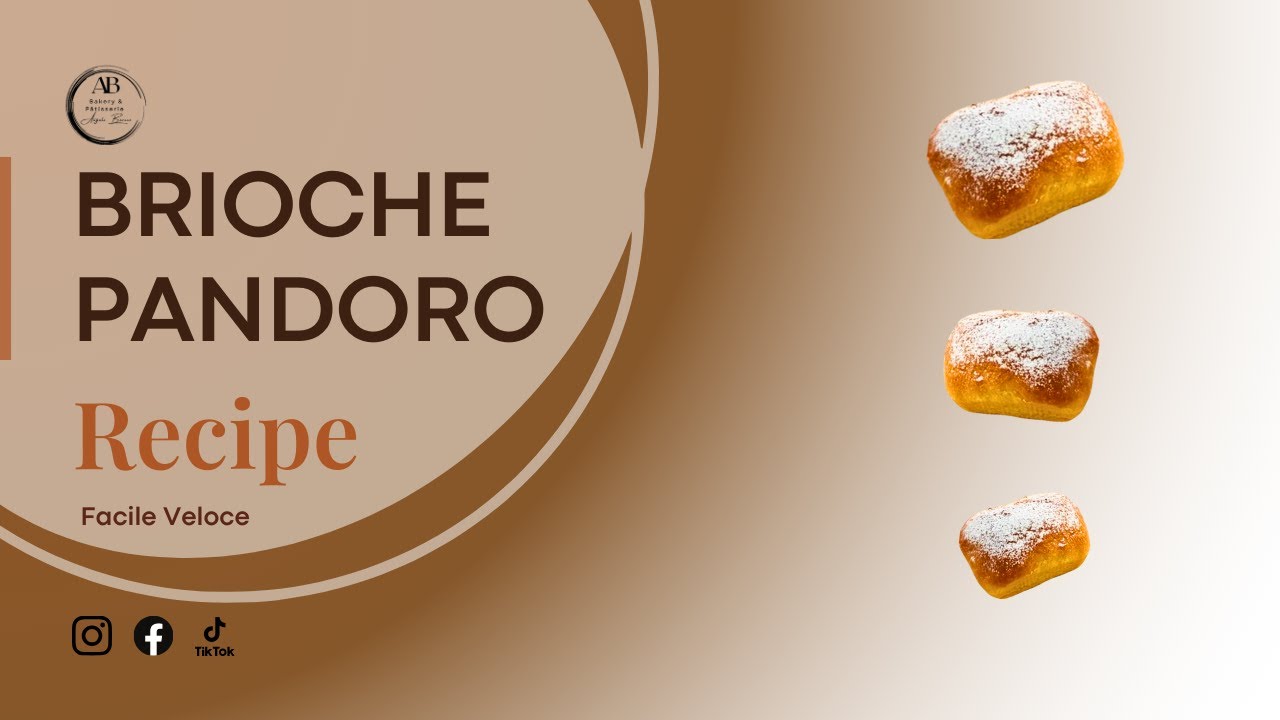 BRIOCHE PANDORO RICETTA FACILE, soffice profumata e irresistibile 