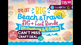 Best of Beach & Travel SVG Designs and Fonts | So Fontsy