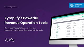 Zymplify Revenue Operations