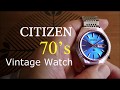 RETIZM / 1975 / Vintage Watch / CITIZEN CRYSTRON