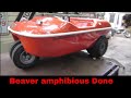 finishing up the Beaver amphibious vehicle,