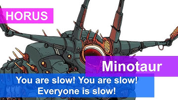 Trashtalk on Lancer: Minotaur