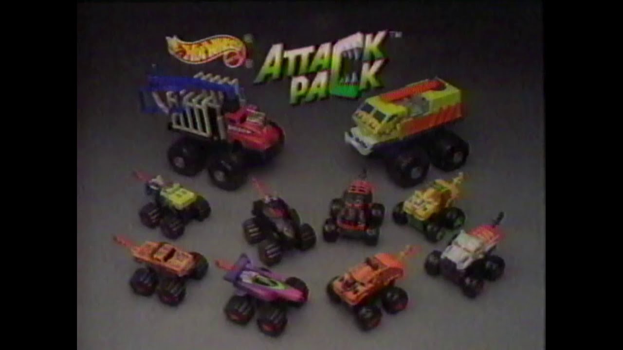 Mattel | Attack Pack Hotwheels | 1993 - YouTube
