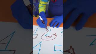 Desenho Com Números Mundo De Kaboo