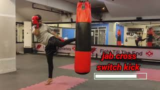 kickboxing heavy bag workout for beginners