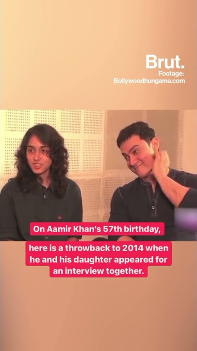 Is Aamir Khan a protective father? A show-off?