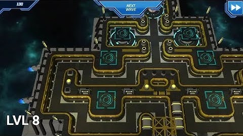 Sci-Fi Tower Defence Module TD lvl 8