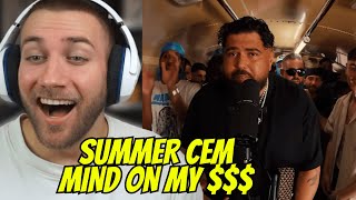 ENDLICH!! SUMMER CEM - MIND ON MY $$$ [official Visualizer] - REACTION Resimi