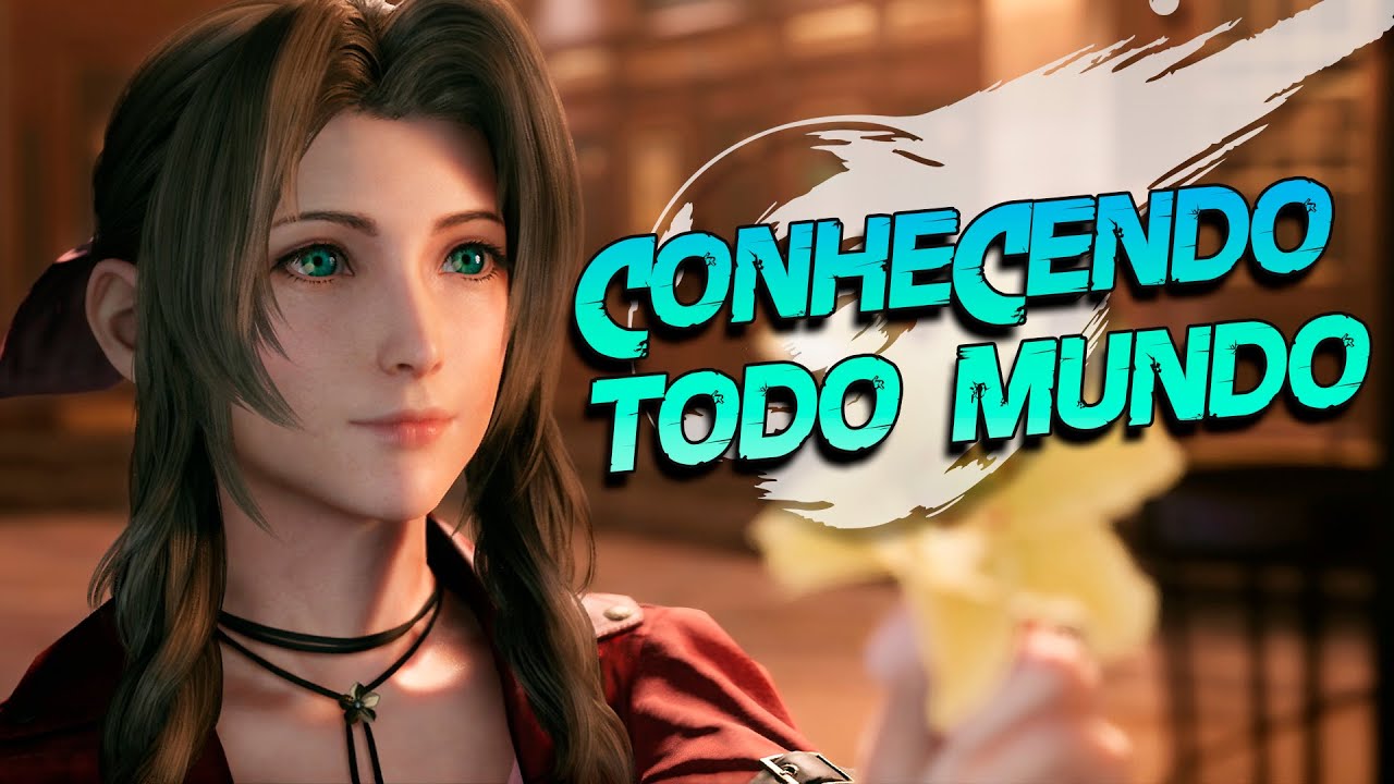 Arte de Final Fantasy VII Remake destaca personagens principais