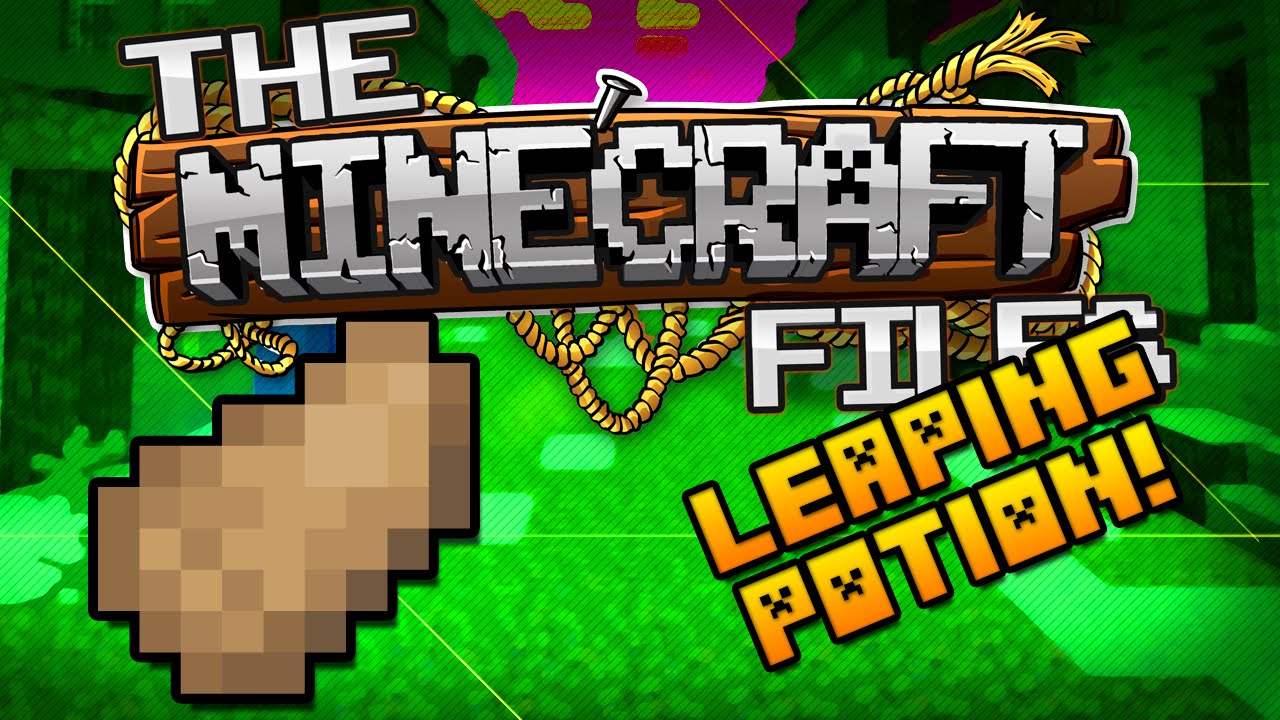 The Minecraft Files #392 - RABBIT'S FEET & LEAPING POTION! - YouTube
