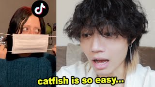 Look how easy it is to catfish - tiktok mask catfish part 3