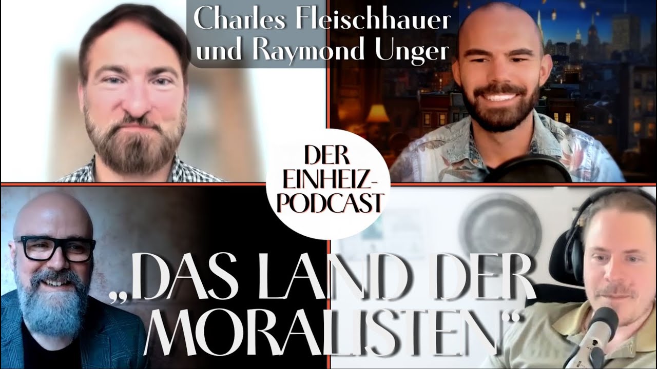 MANOVA Podcast: „Das Land der Moralisten“ (Charles Fleischhauer, Raymond Unger) | EINHEIZPODCAST