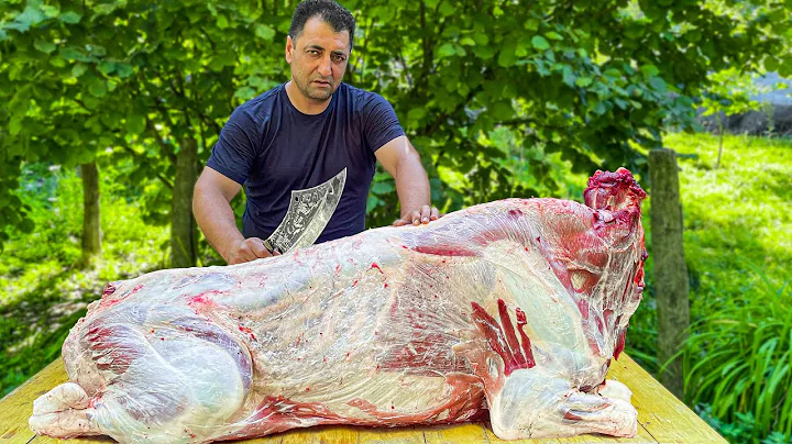 Butchering a WHOLE BULL for a Super Recipe! The Na...