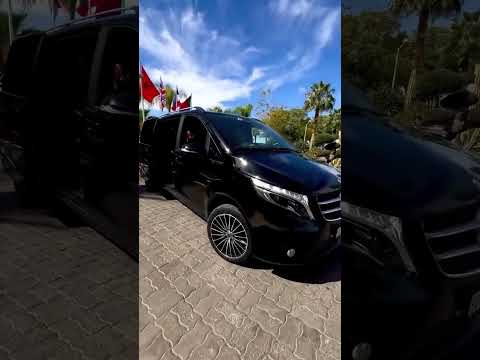 VIP Mercedes Vito with Driver in Morocco — Airport Transfers & Delegations | Marrakech, Casablanca