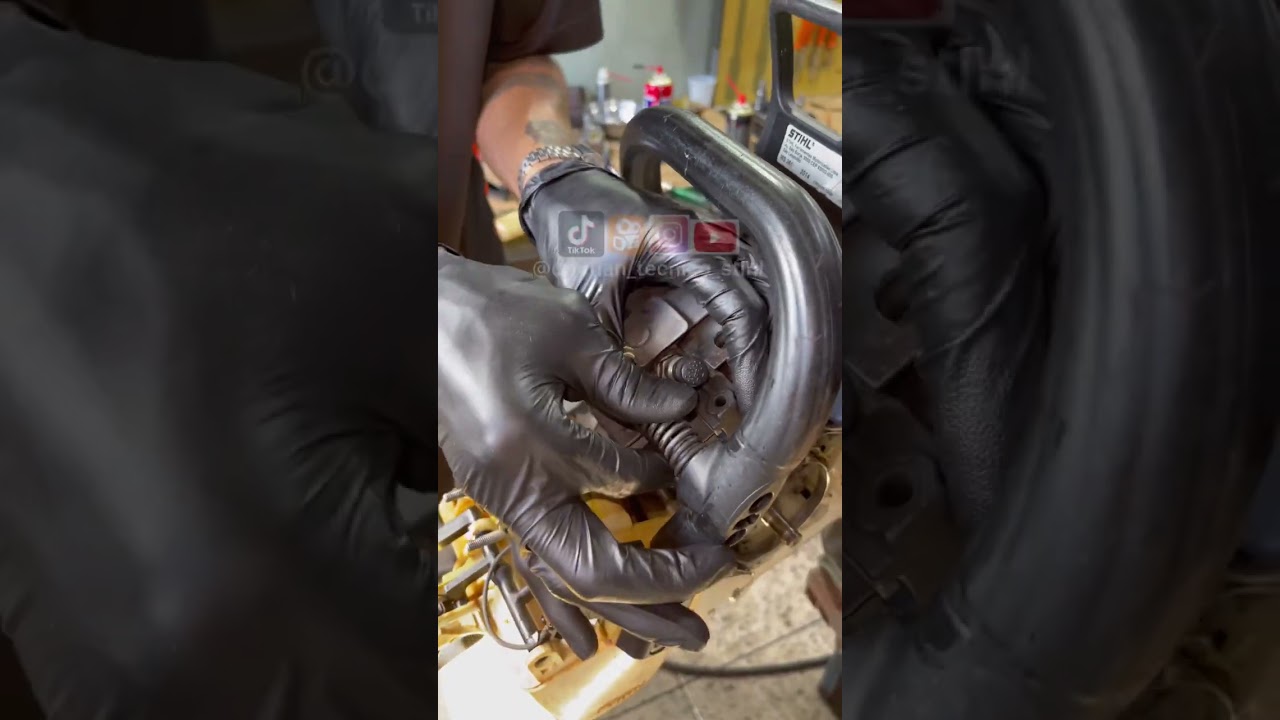 STIHL MS 361 - LIMPEZA E DESCARBONIZAÇÃO