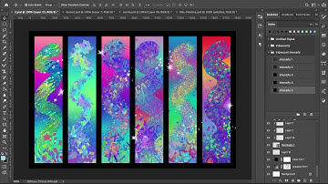 Iridescent & Holographic Tutorial #5: How to load & use the Intensify Styles for Bolder Colors