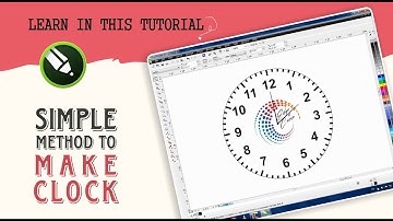 Create Wall Clock in Coreldraw | Tips & Tricks