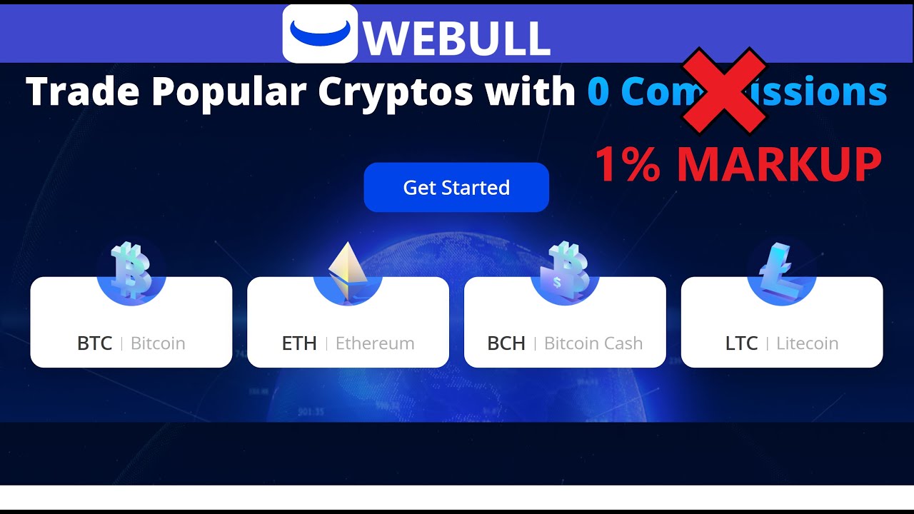 How To Invest Buy Sell Bitcoin Or Ethereum Cryptocurrency Tokens On Webull Crypto Trading Platform Youtube