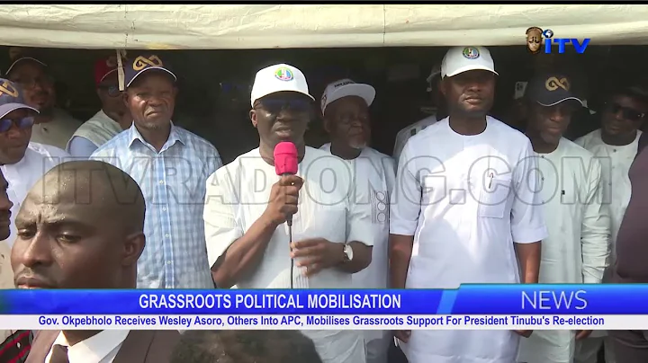 Okpebholo Welcomes Asoro, Others to APC, Rallies Grassroots for Tinubu