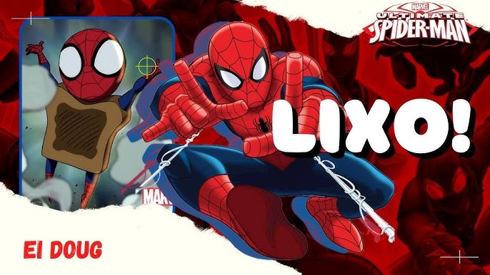 Essa Nova Série Marvel's Spider Man é Uma Continuação De Ultimate Spider Man  Só Mudaram os personagens e a textura por que Ultimate Spider Man é a pior  série de desenho animado