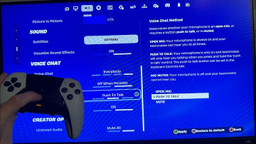 Fortnite: How to Turn On & Use Push to Talk on Controller Tutorial! (Easy Method) 2025