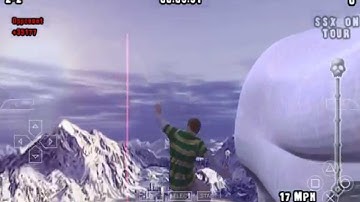 SSX On Tour PPSSPP v.1.1.1 on Nvidia Shield Tablet (Android)