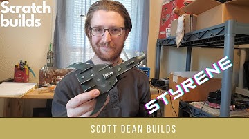 Scott Dean Builds - Scratch build styrene spaceship #maker #fromscratch