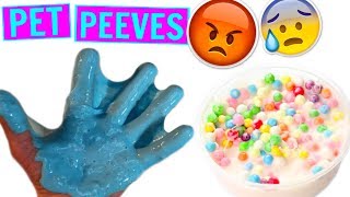 THE WORST SLIME PET PEEVES! Slime Fails! UNSATISFYING ASMR! WORST SLIME!