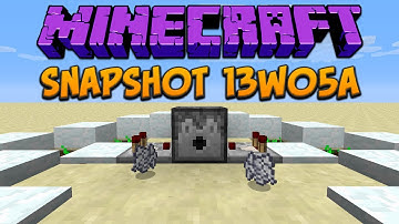 Snapshot 13w05a