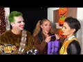 SUPERHERO HALLOWEEN! Trick or Treat with Batman, Joker, Spider-Man - TheSeanWardShow