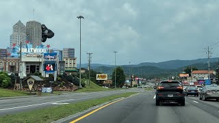 Sevierville Tennessee to Pigeon Forge Drive