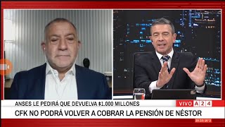 Luis Juez en H20 por @A24  "Cristina es parte del pasado, de una nostalgia que no vuelve"