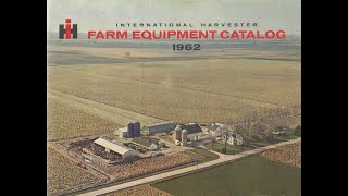 1962 INTERNATIONAL HARVESTER Farm Equipment Catalog #farmall51 #buyersguide #farmall #farm #tractor