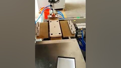 Rigid box wrapping and pressing machine