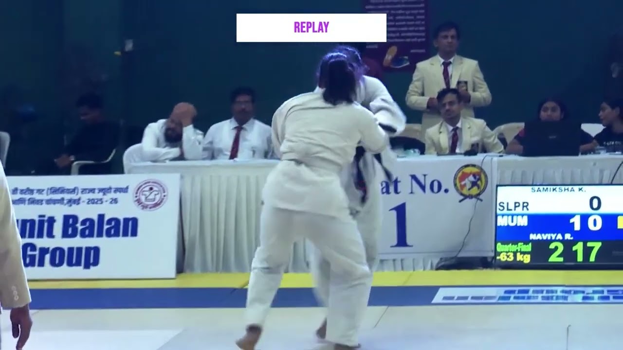 09.  -63 KG - ROUND QUARTER - SAMIKSHA, K (SLPR) VS NAVIYA, R (MUM)