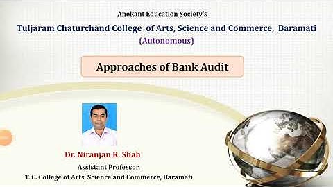 Approaches of Bank Audit (Part-2) | Dr. Niranjan Shah | Complex Accounting Systems |