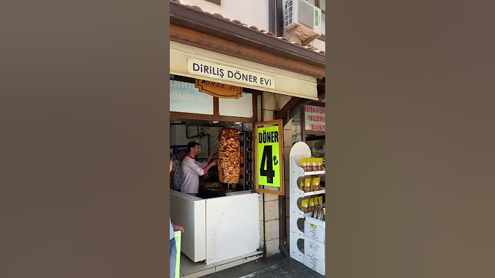KONYA’DA 4₺’ye TAVUK DÖNER!
