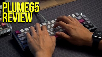 Plume65 with Gateron Inks on Aluminum Sound Test and Review