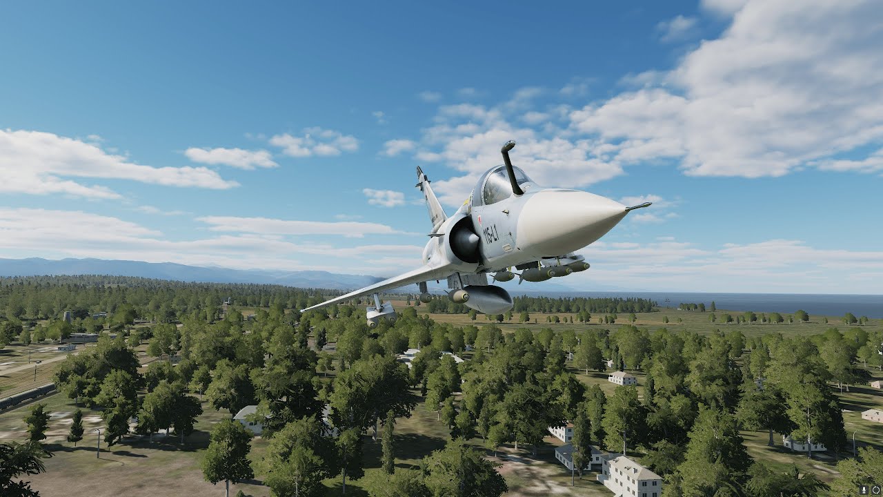 Mirage 2000C INS Precision Bombing Example YouTube