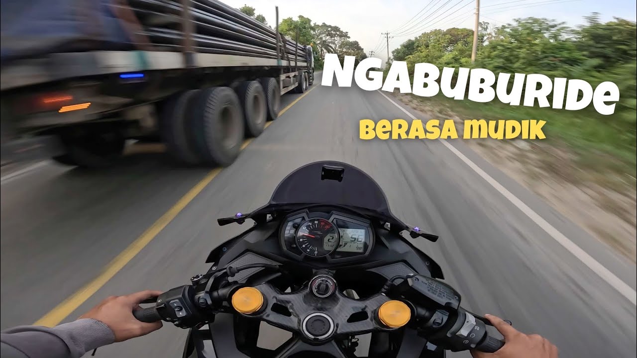 NGABUBURIDE PAKAI ZXCHO KERASA PULANG KAMPUNG ‼️ZX25R
