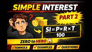 Simple Interest One Shot | Basics to PYQs | Maths for ADRE SSC CGL MTS Assam Police@Silentstudyne