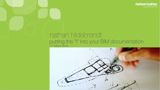 ArchiCAD Webinar - Putting the I into your BIM Documentation