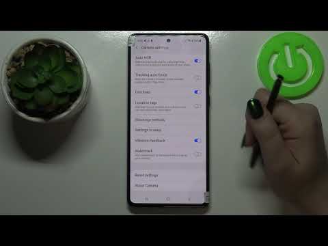 How to Reset Camera Settings in SAMSUNG Galaxy Note 10 Lite  – Restore Camera Defaults