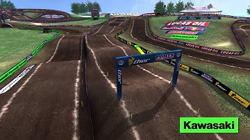 High Point Motocross Animated Track Map
