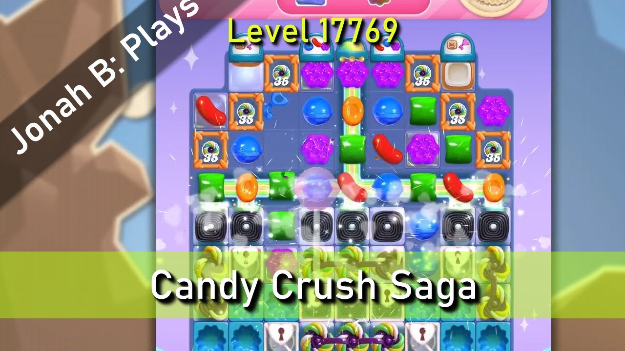 Candy Crush Saga Level 17769 - YouTube