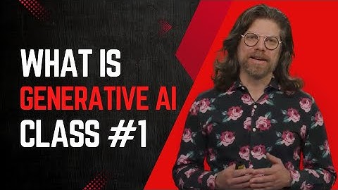 What is Generative AI? | Part 1
