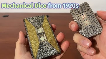 Demley Auto Dice vs. Kuic Dés Automatiques Mechanical Dice from 1920s
