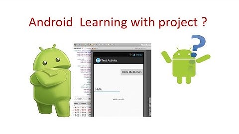 Android basic project | Basic android apps bangla tutorial